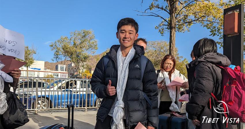 Pick up at Lhasa railway station