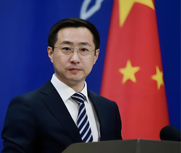 foreign minstery spokesman linjian