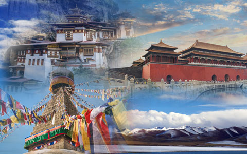 China Tibet Nepal Bhutan Tour