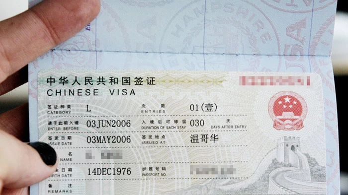 Chinese Tourist Visa