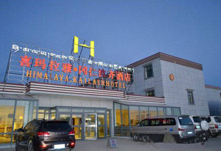 Exterior of Himalaya Kailash Hotel