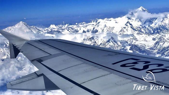 fly from kathmandu to lhasa