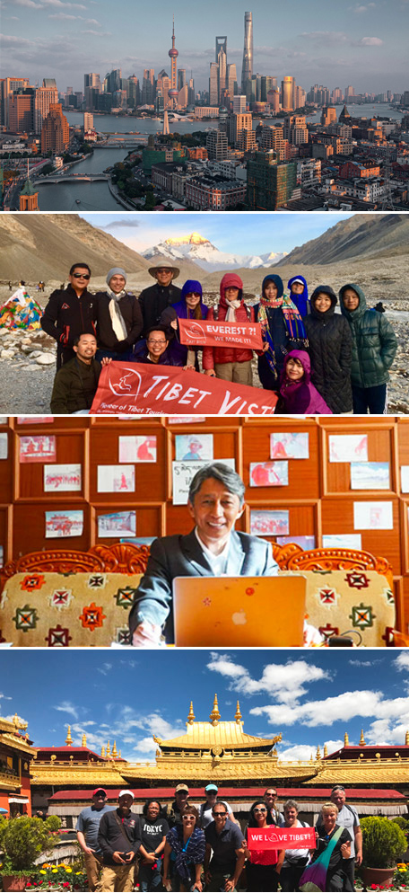 happy shanghai tibet small group tour moments