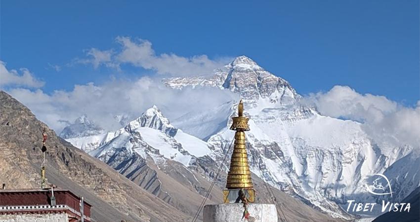 Clear view of Mt.Everest
