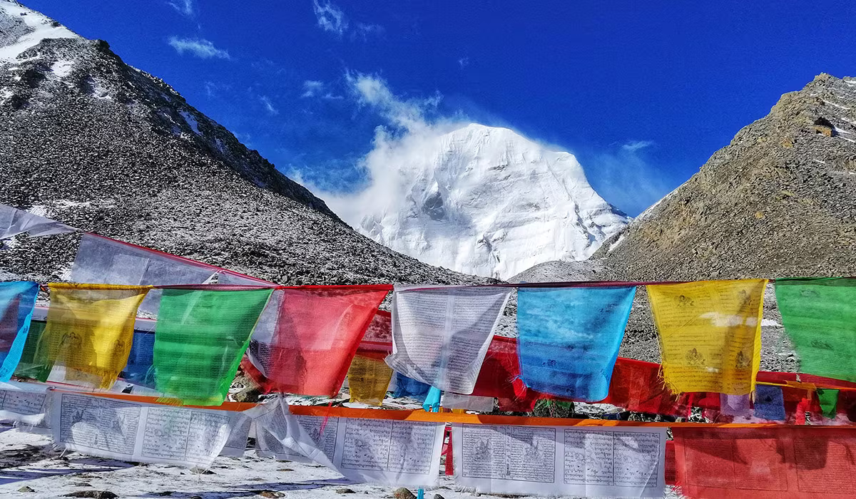 Tibet Winter Landscape