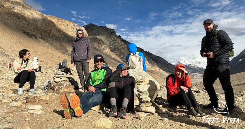 Our Group at everest base camp