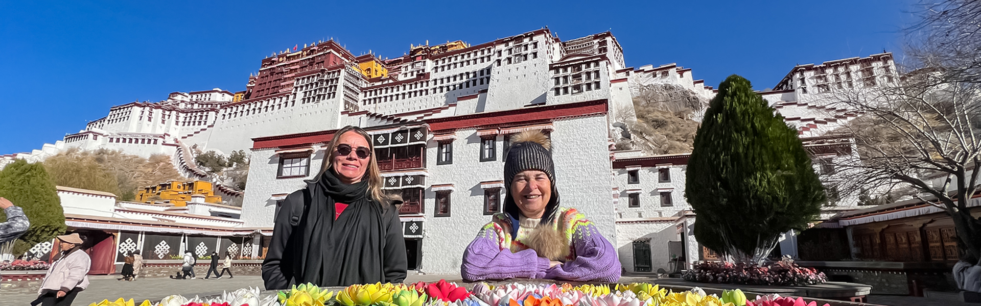 our guested explored potala palace in lhasa