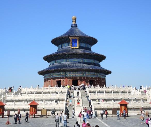 global travelers visit beijing