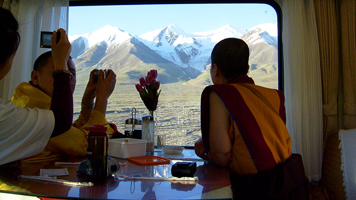 Scenery on Train to Tibet