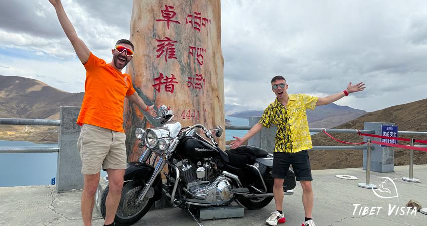 Visit the turquoise Yamdrok Lake