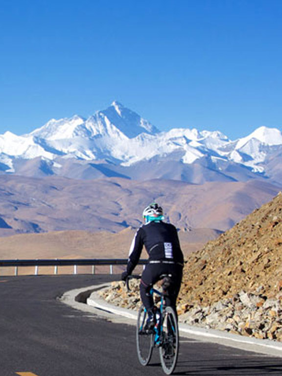 custom tibet bike tour