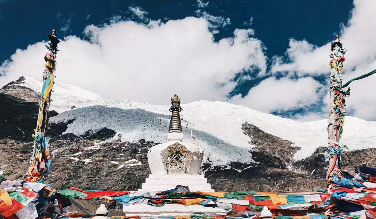 Tibet Winter Landscape