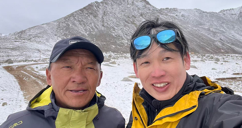 Tibetan tour guide Tenzin