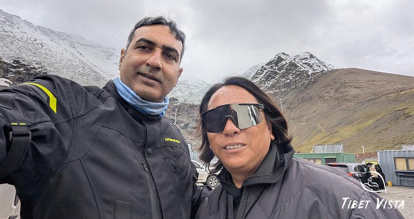 Our Tibetan tour guide Tenzin.