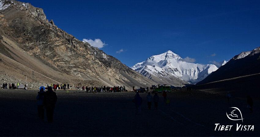 view of Mt Everest.