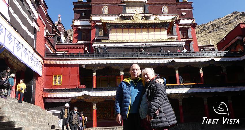 Enjoyed a sunny day and visited Tashilhunpo Monastery in Shigatse