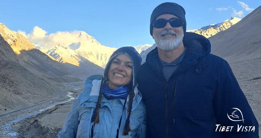 Made it to the Tibet EBC and closely marveled at the north face of Mount Everest